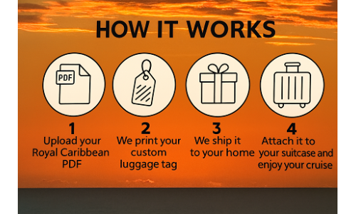 Royal Caribbean Luggage Tag