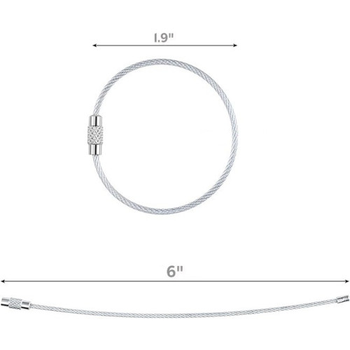 Stainless Steel Loop – 6" (Small)