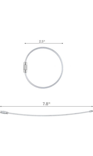 Stainless Steel Loop – 7.8" (Large) Stainless Steel Loop – 7.8" (Large)
